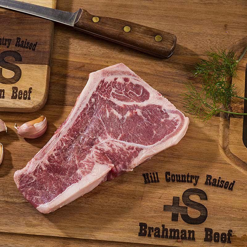 Brahman beef NY Strip steak